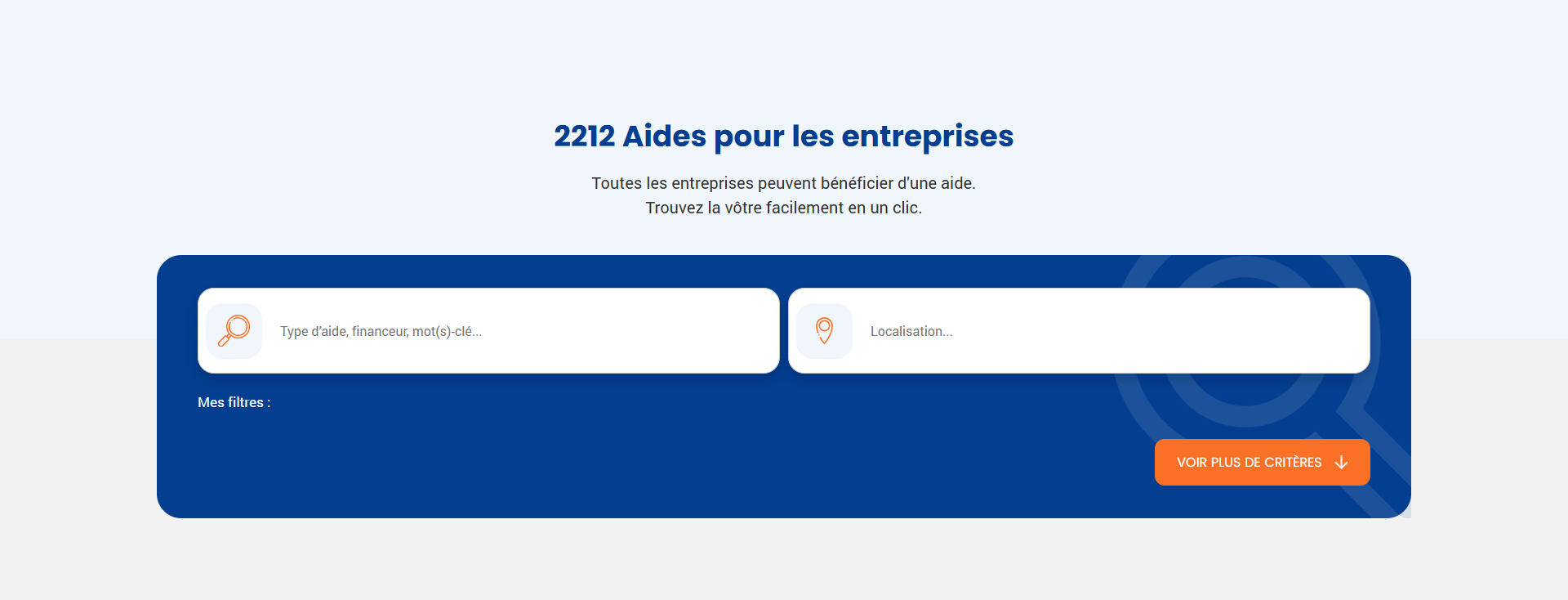 Aides aux Entreprises